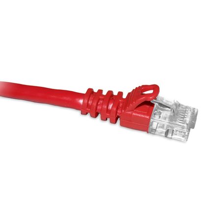 ENET Enet Cat6 Red 20 Foot Patch Cable w/ Snagless Molded Boot (Utp) C6-RD-20-ENC